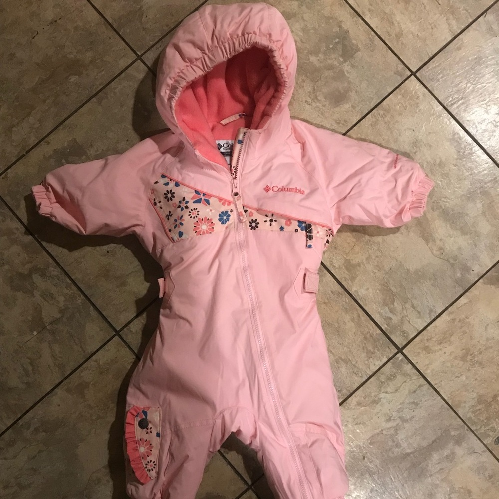 Columbia snowsuit size 6 months
